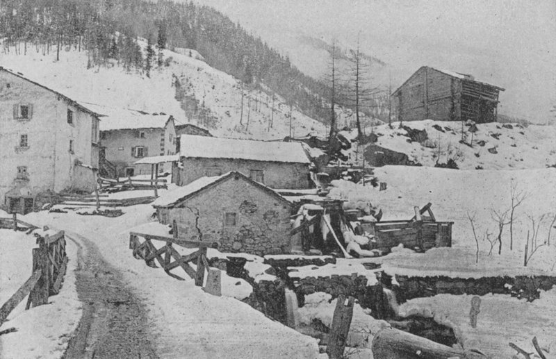 Villaggio di Praz de Fort, Strada del San Bernardo da Swiss Photographer