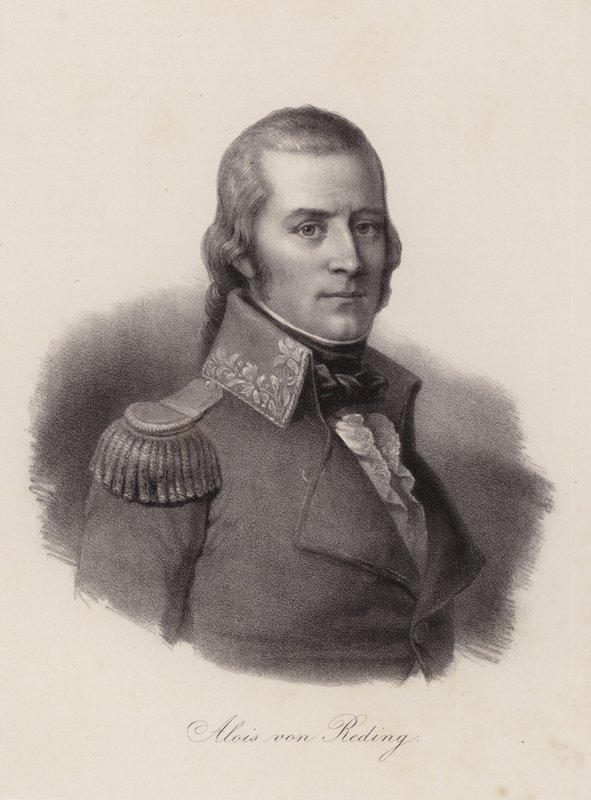 Alois von Reding, ufficiale militare svizzero, rivoluzionario e politico da Swiss School