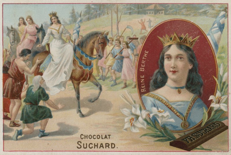 Berta di Svevia, Regina Consorte di Rodolfo II di Borgogna da Swiss School