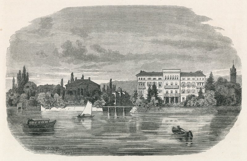 Hotel Baur, Lago di Zurigo da Swiss School
