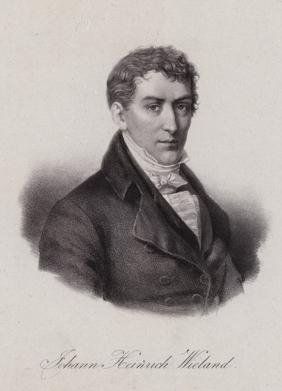 Johann Heinrich Wieland, avvocato e politico svizzero nella Repubblica Elvetica (incisione) da Swiss School