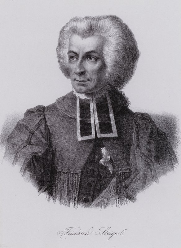 Niklaus Friedrich von Steiger, politico svizzero da Swiss School