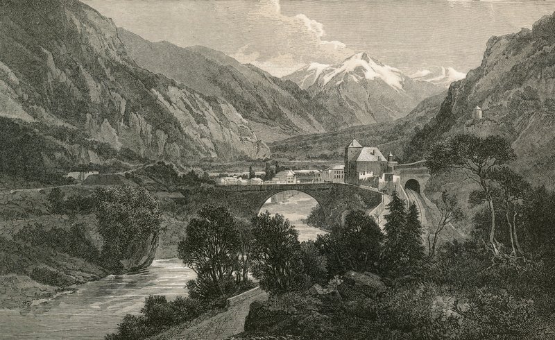San Maurizio nella valle del Rodano inferiore da Swiss School
