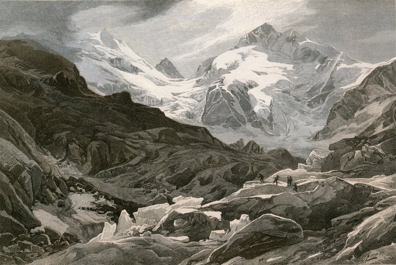 Il ghiacciaio del Morteratsch, Alta Engadina da Swiss School