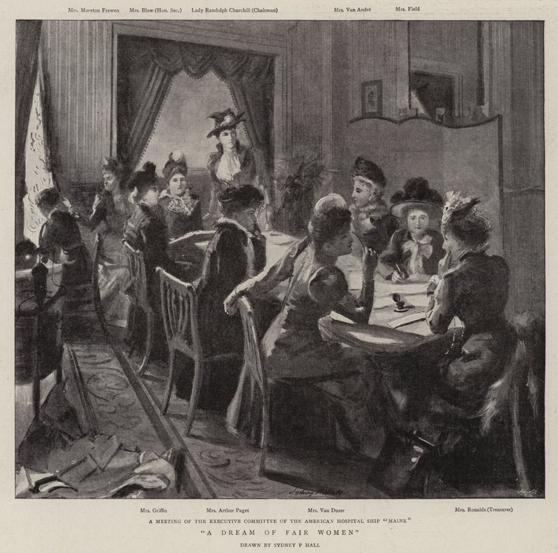 Un sogno di belle donne da Sydney Prior Hall