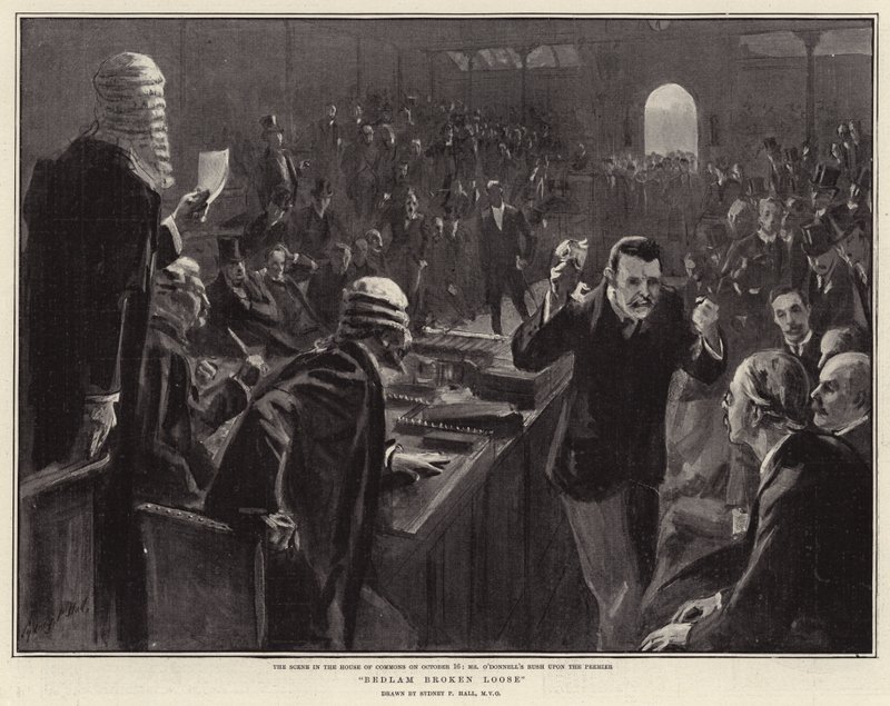 Bedlam scatenato da Sydney Prior Hall