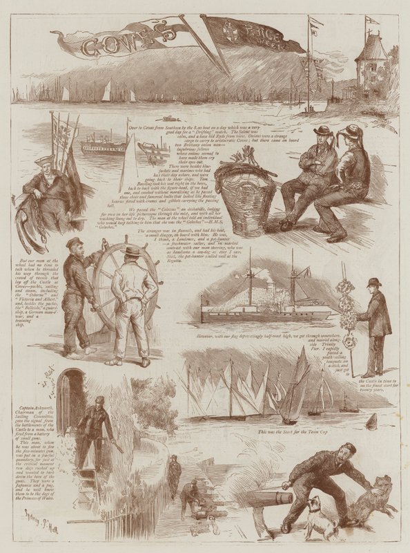 Settimana delle regate di Cowes da Sydney Prior Hall