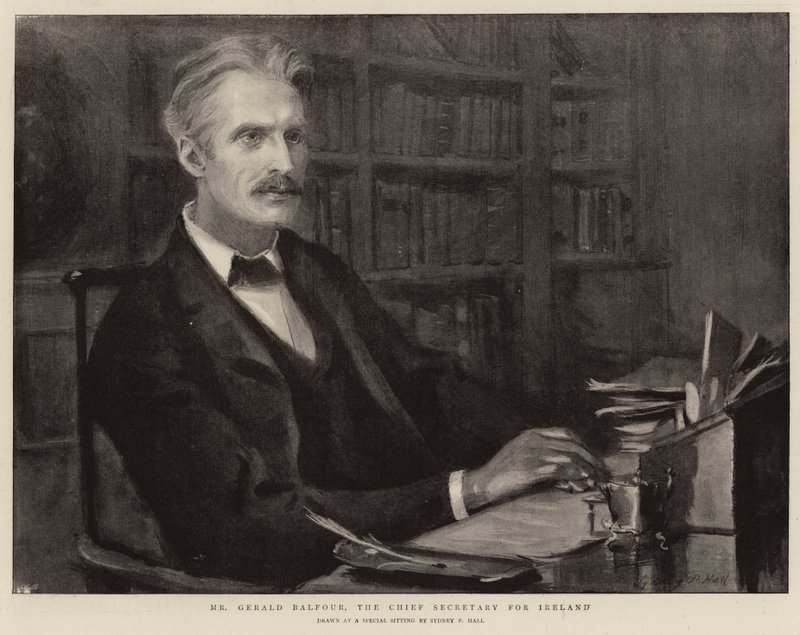 Mr Gerald Balfour, Segretario Capo per l
