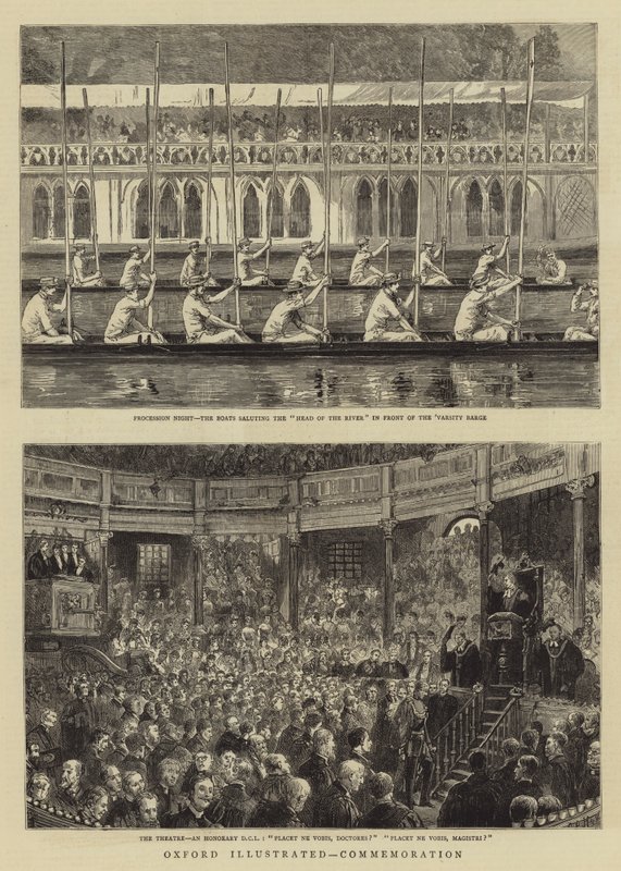 Oxford Illustrato, Commemorazione da Sydney Prior Hall