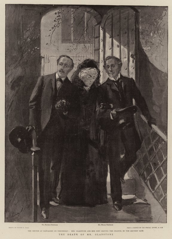 La morte di Mr Gladstone da Sydney Prior Hall
