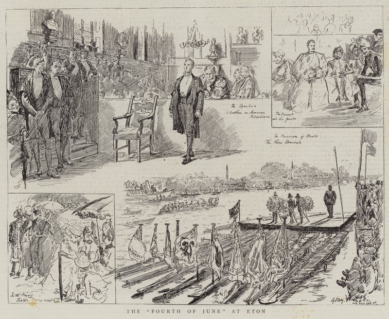 Il quattro giugno a Eton da Sydney Prior Hall