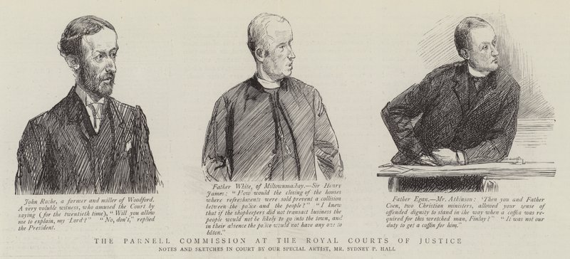 La Commissione Parnell alla Royal Courts of Justice da Sydney Prior Hall