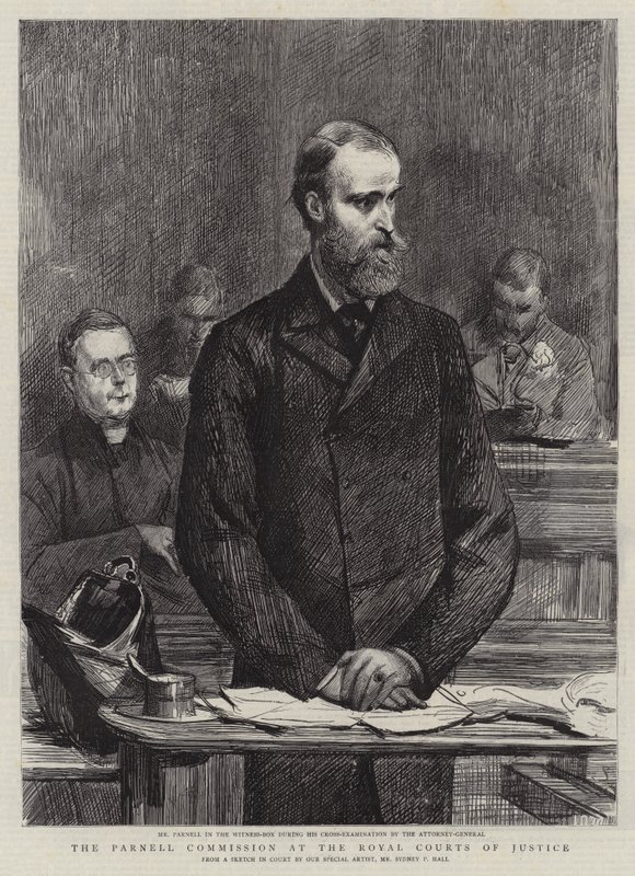 La Commissione Parnell alla Royal Courts of Justice da Sydney Prior Hall