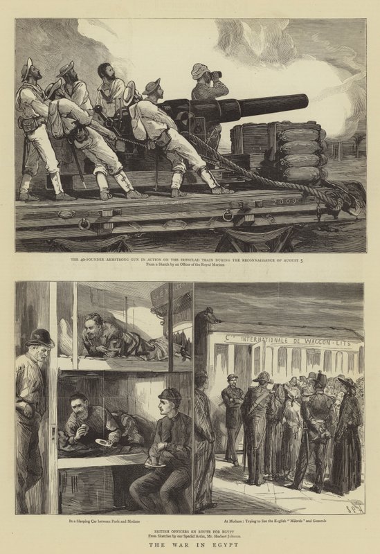 La guerra in Egitto da Sydney Prior Hall