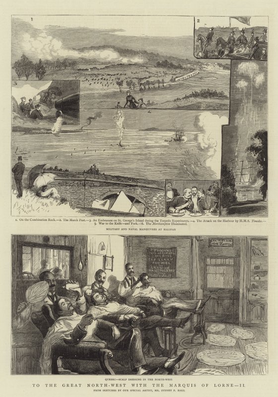 Verso il Grande Nord-Ovest con il Marchese di Lorne, II da Sydney Prior Hall