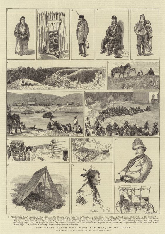 Verso il Grande Nord-Ovest con il Marchese di Lorne, VI da Sydney Prior Hall