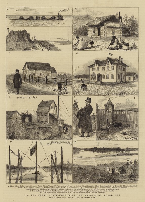 Verso il Grande Nord-Ovest con il Marchese di Lorne, XVI da Sydney Prior Hall