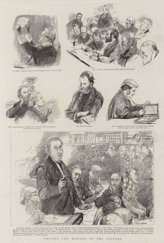 Tracciare la storia delle lettere da Sydney Prior Hall