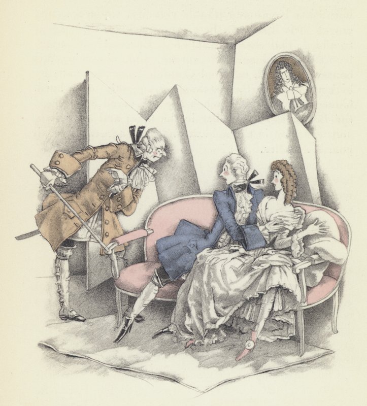 Illustrazione per Candido di Voltaire da Sylvain Sauvage