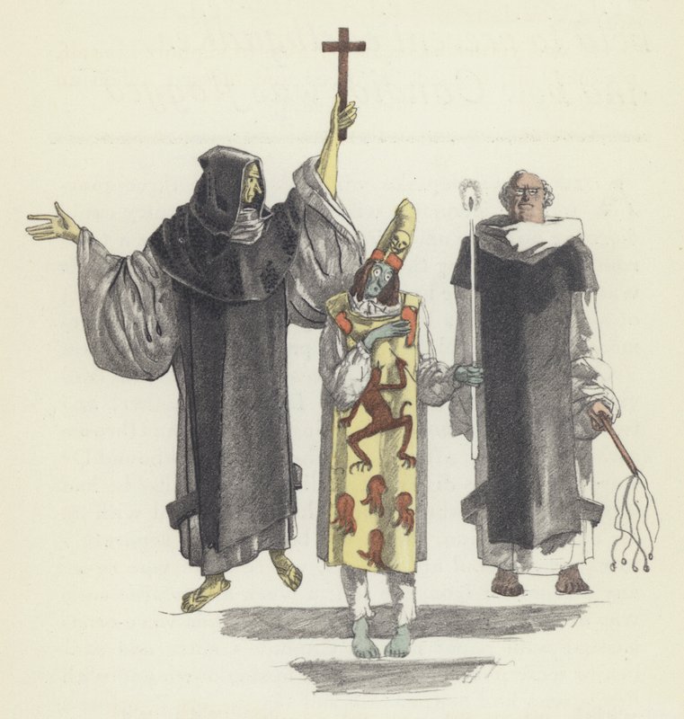 Illustrazione per Candido di Voltaire da Sylvain Sauvage