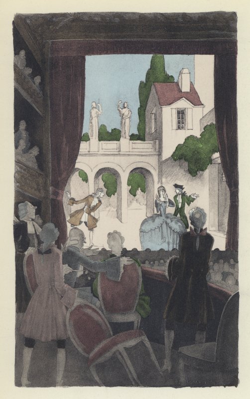 Illustrazione per Candido di Voltaire da Sylvain Sauvage