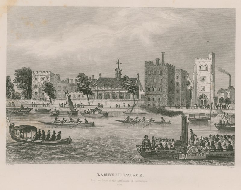 Palazzo di Lambeth da T. Hampson Jones