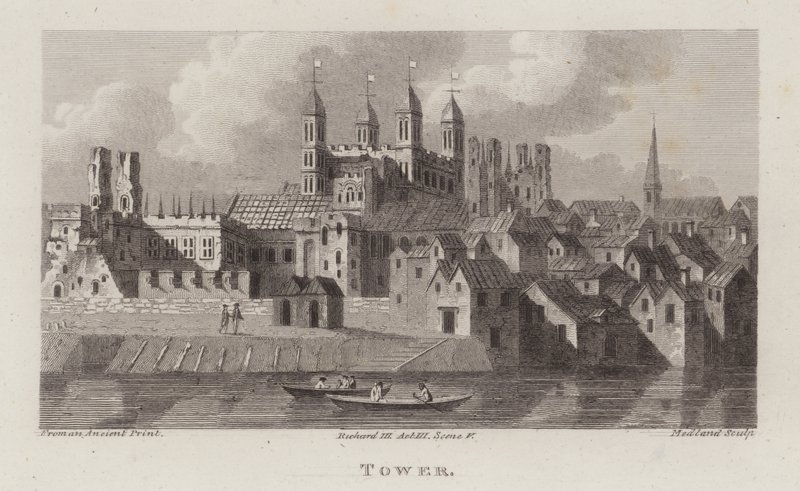 La Torre di Londra da T. Medland