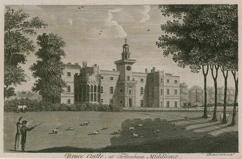 Bruce Castle, Tottenham, Londra da T. Prattent