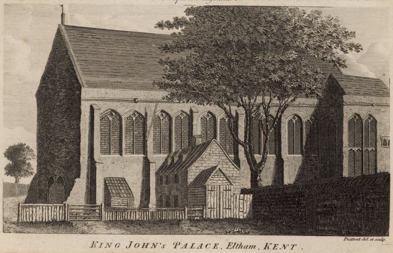 Palazzo di Re Giovanni, Eltham, Kent da T. Prattent