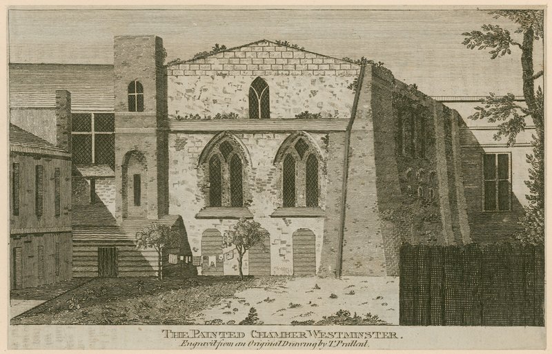 La Camera Dipinta, Palazzo di Westminster, Londra da T. Prattent