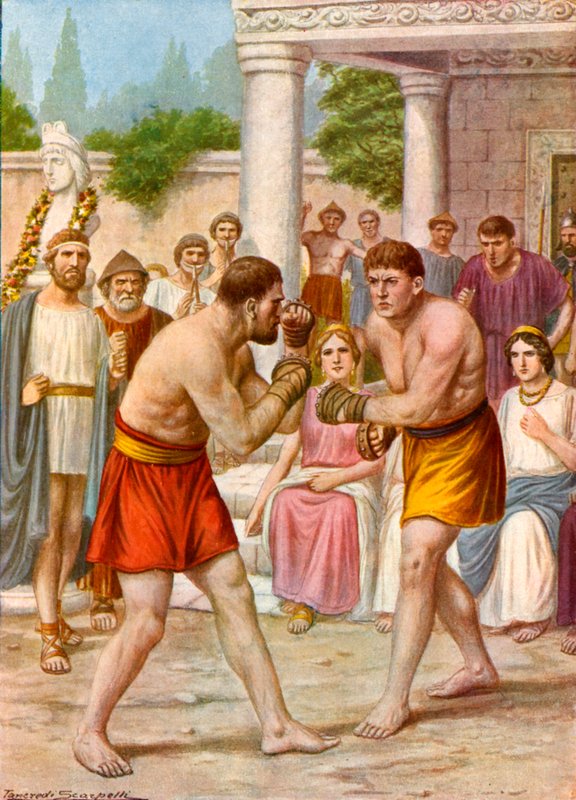 Pugili etruschi da Tancredi Scarpelli
