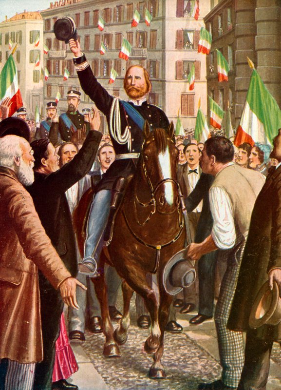 La marcia trionfale di Garibaldi da Tancredi Scarpelli