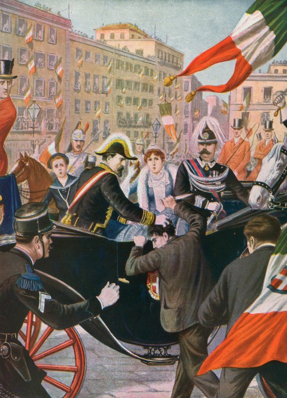 Giovanni Passanante tenta di assassinare il re Umberto I da Tancredi Scarpelli