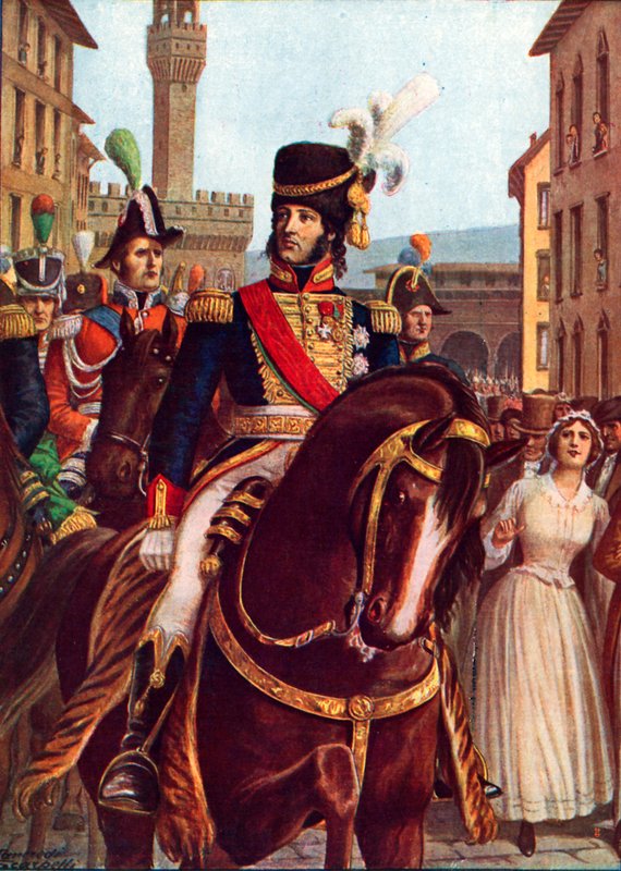 Joachim Murat entra a Firenze, 19 gennaio 1801 da Tancredi Scarpelli