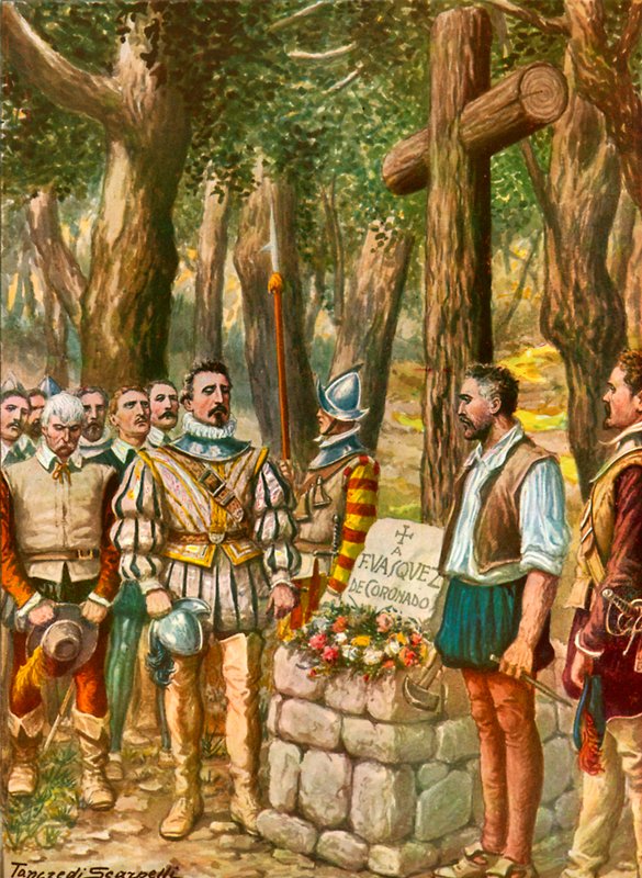 Monumento eretto dagli Spagnoli a Francesco Vasquez da Tancredi Scarpelli