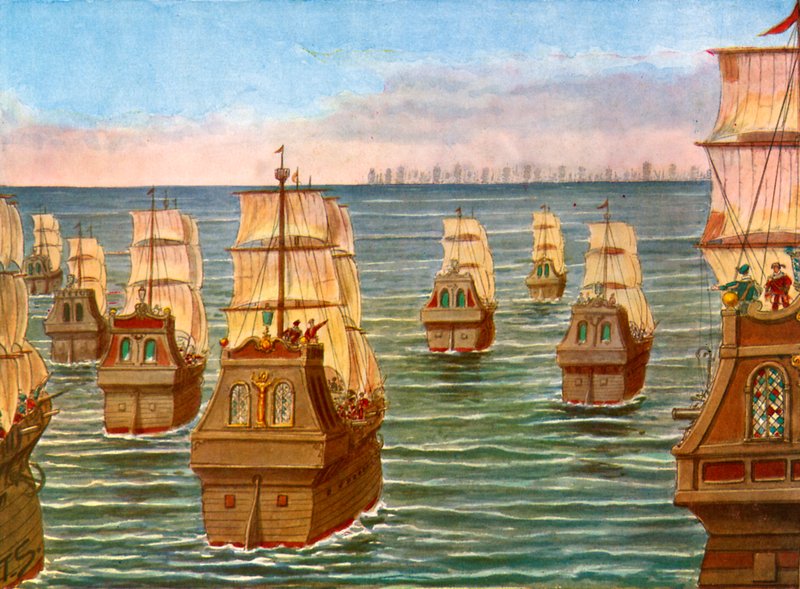 La flotta di Lorenzo d