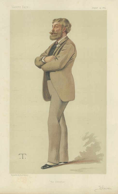 Mr Cyril Flower da Theobald Chartran