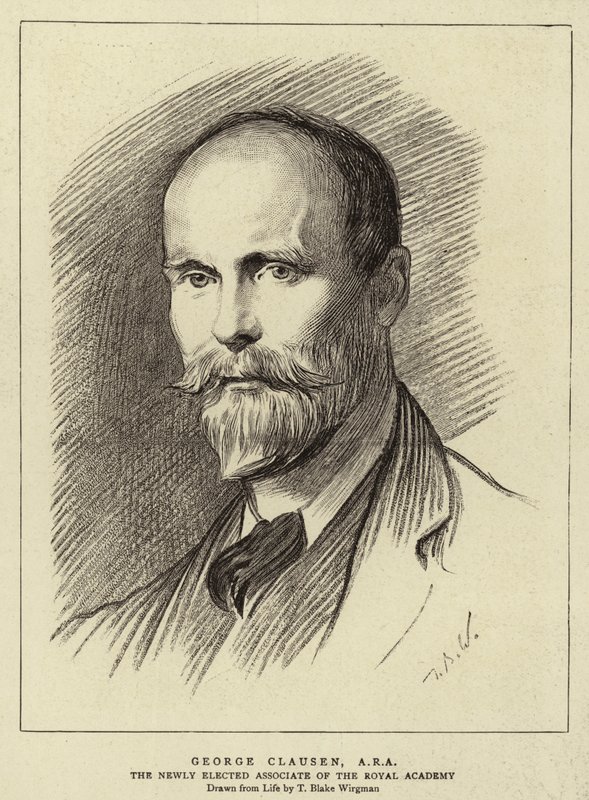 George Clausen, ARA da Theodore Blake Wirgman