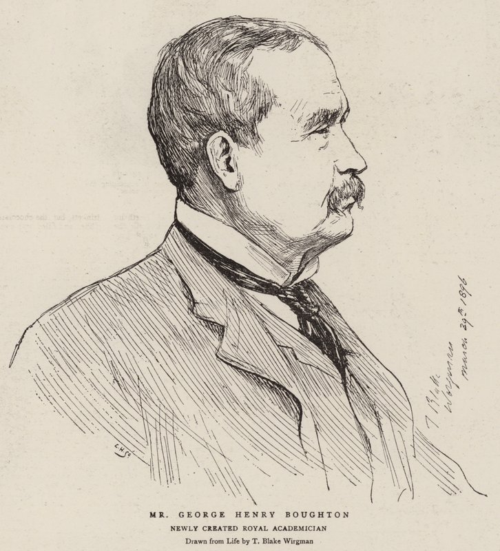 Mr George Henry Boughton da Theodore Blake Wirgman