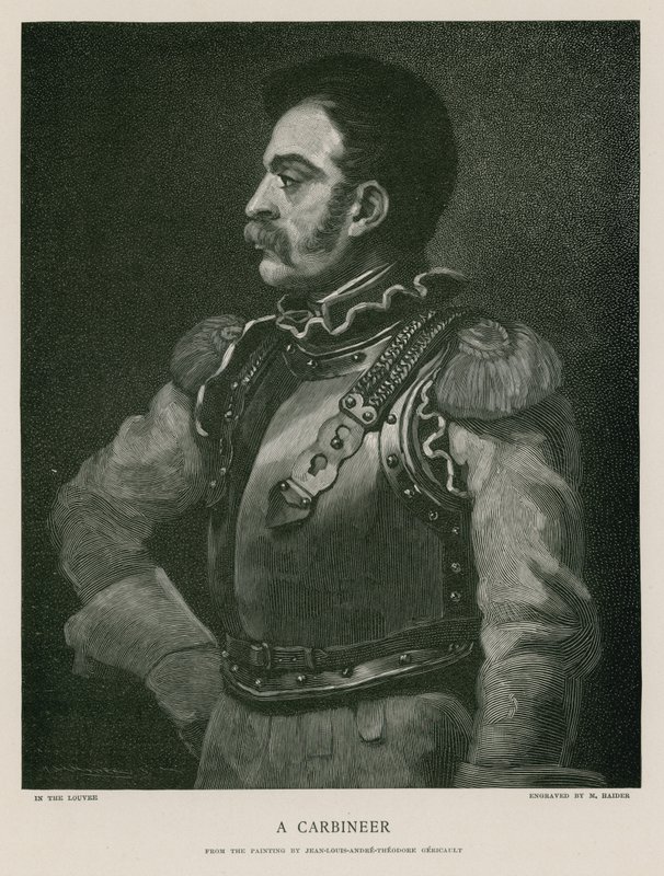 Un carabiniere da Theodore Gericault