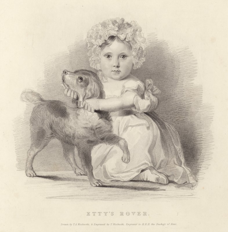 Il vagabondo di Etty da Thomas A. Woolnoth