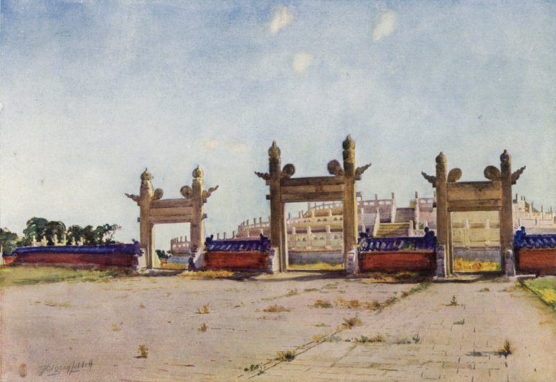 Pechino, il Tempio del Cielo, l