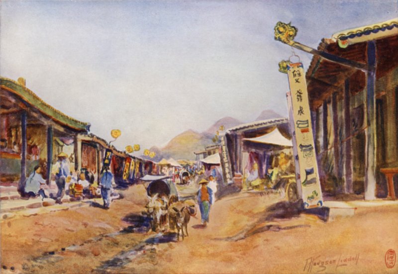 Shan-Hai-Kwan, la strada principale da Thomas Hodgson Liddell
