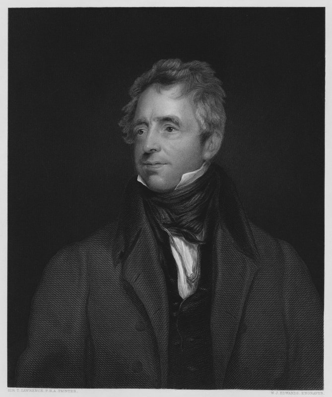Fawcett, il Comico, dal quadro nella Galleria Vernon da Thomas Lawrence