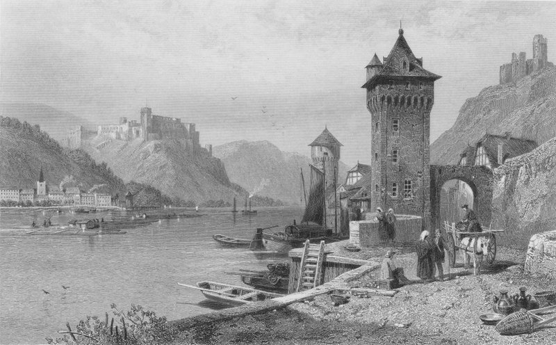 San Goar da Thomas Leeson the Elder Rowbotham