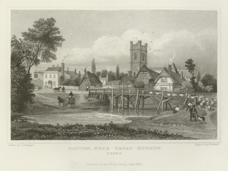 Easton, vicino a Great Dunmow, Essex da Thomas Mann Baynes