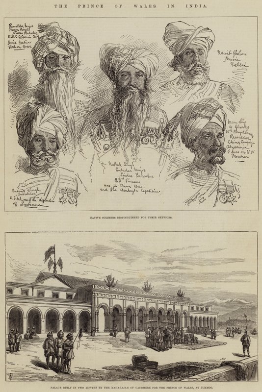 Il Principe di Galles in India da Thomas W. Wood