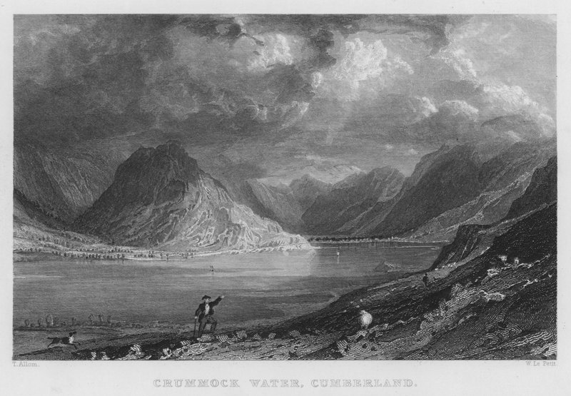 Crummock Water, Cumberland da Thomas (after) Allom