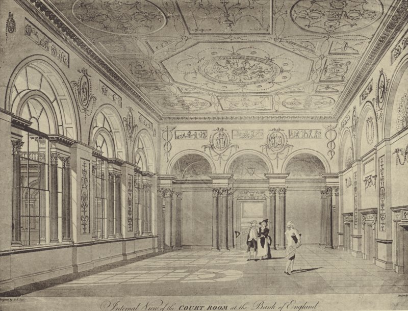 La Sala del Tribunale, Banca d