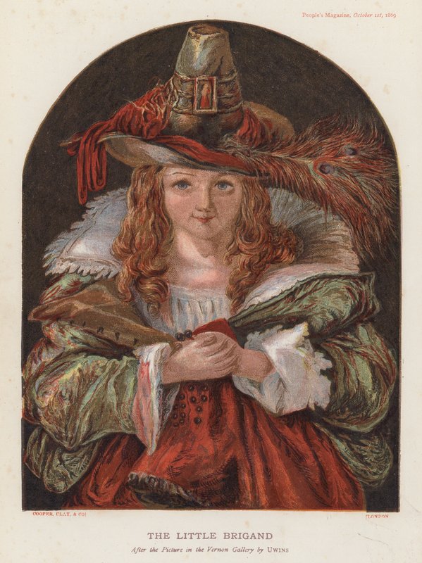 Le Chapeau de Brigand da Thomas (after) Uwins